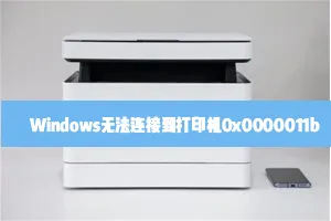 Windows无法连接到打印机0x0000011b怎么办？