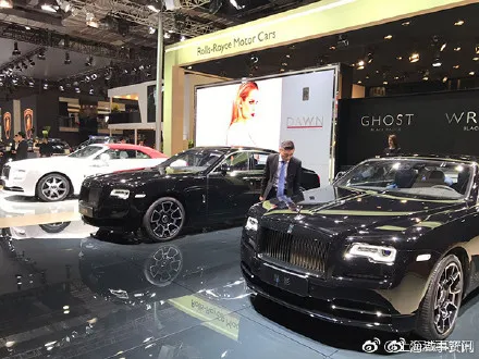 上海车展2017新车发布：劳斯莱斯曜影特别版已被王思聪购买