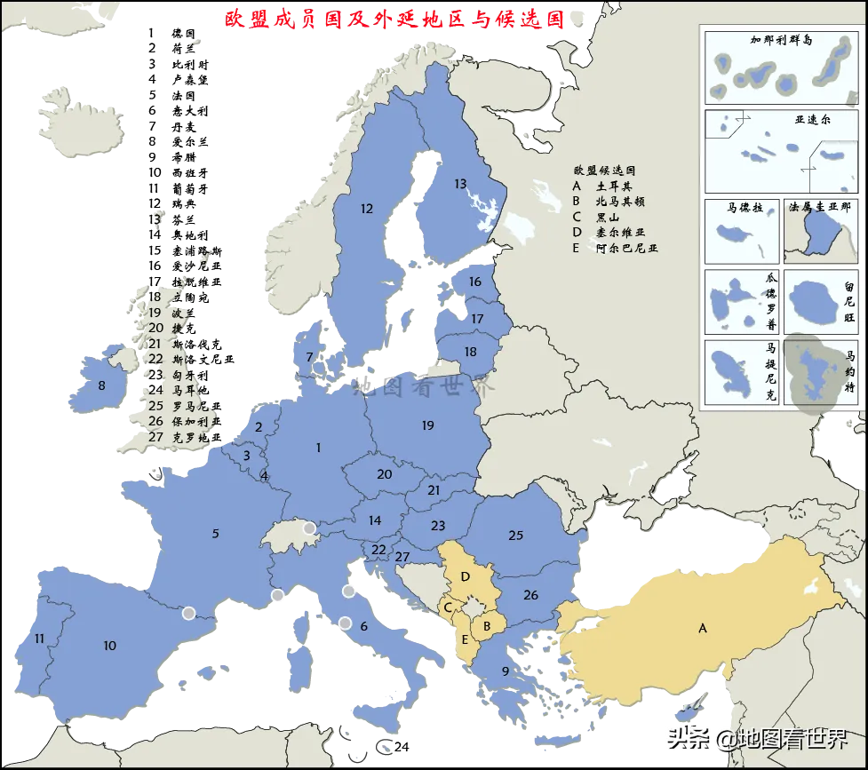 eu是哪个国家的简称 | 欧洲联盟成员国包括哪几个国家