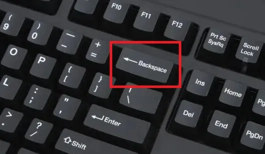 键盘backspace是哪个键(电脑键盘ba
