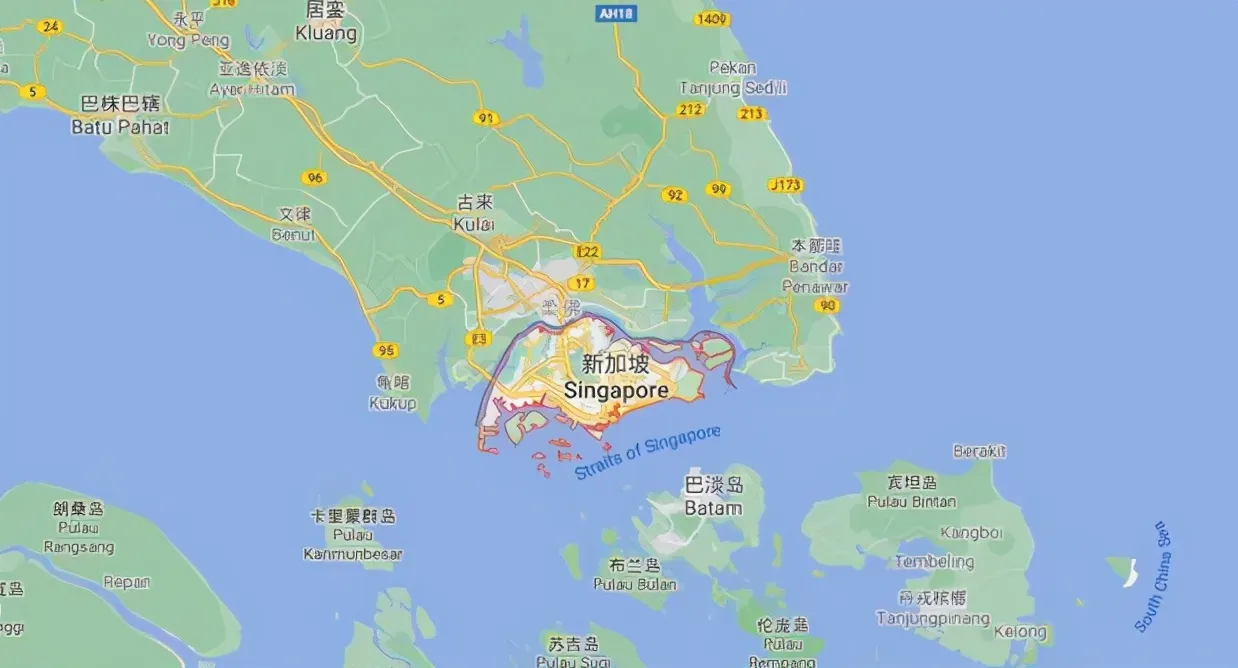 新加坡面积相当于上海 | 新加坡面